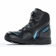 Botas para Moto Biker Boa - Negro / Azul