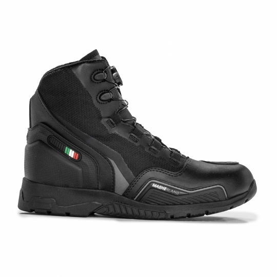 Botas para Moto Biker Boa - Negro / Gris