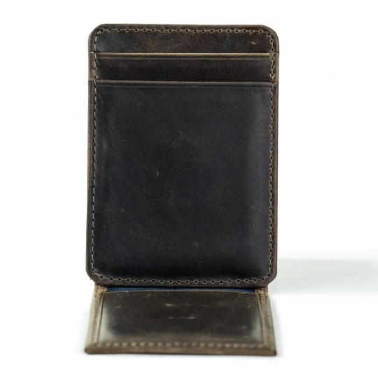 Tarjetero Magnet Wallet - Café