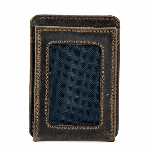 Tarjetero Magnet Wallet - Café