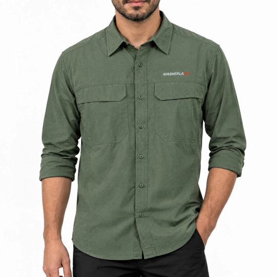 Camisa Táctica Manga Larga Masherland - Verde