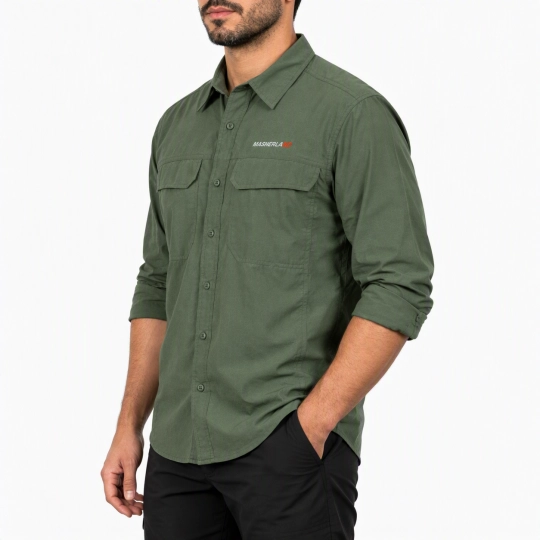 Camisa Táctica Manga Larga Masherland - Verde
