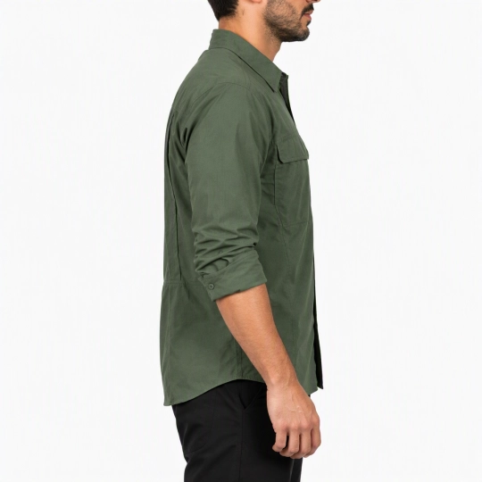 Camisa Táctica Manga Larga Masherland - Verde