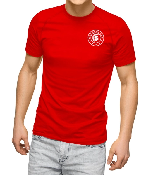 Camiseta Masherland - Rojo