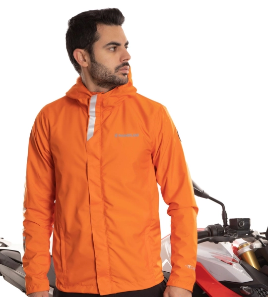 Chaqueta Biker - Naranja