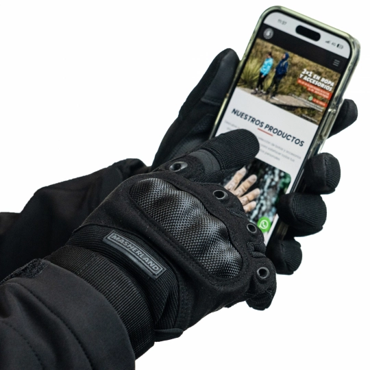 Guantes Tácticos de Protección  - Negro
