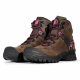 Botas Industrial Seguridad Brokk Mujer - Café / Fucsia