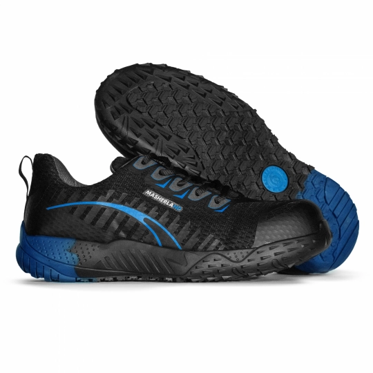 Teni Industrial de Seguridad SS PRO  - Negro/Azul