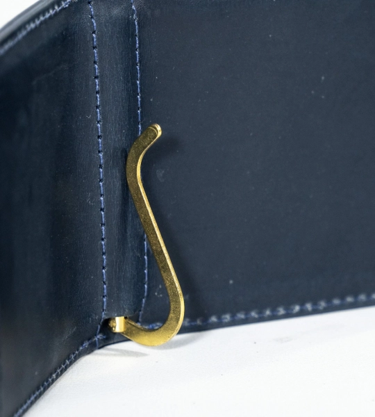 Pisa billetes Vintage Clip - Azul Oscuro