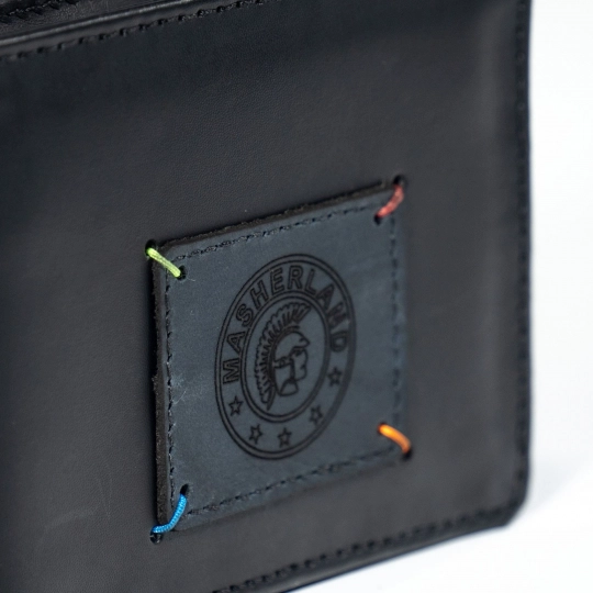 Pisa billetes Vintage Clip - Negro