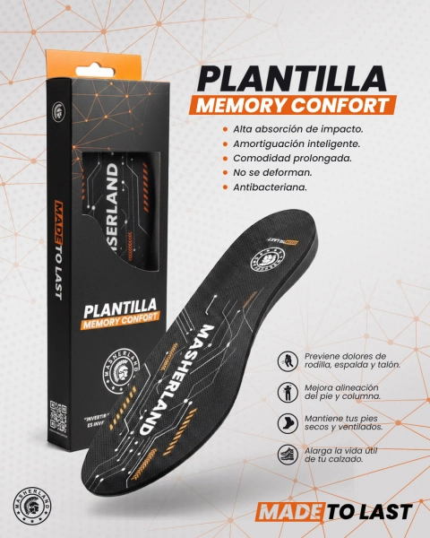 Plantillas Semi Ortopedica Confort Premium