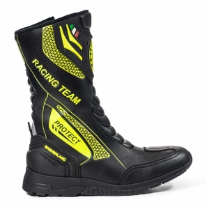 Botas altas para Moto Mb Racing - Negro / Verde