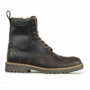 Botas para moto clasica Royal Vintage  - Café