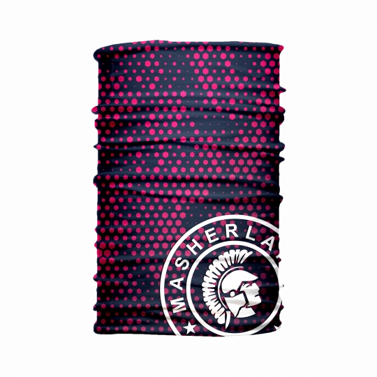 Cuello Protector - Negro / Fucsia