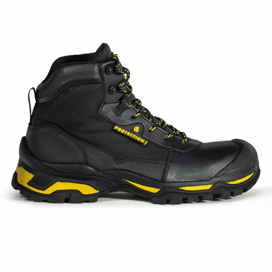 Botas de seguridad industrial Vulcano - Negro / Amarillo